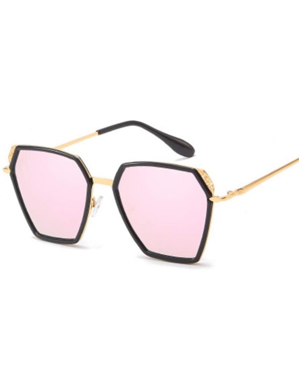 Square Sunglasses Large Square Fashion Sunglasses Unisex Polarized Sunglasses - 2 - C21906DIRUA $37.03