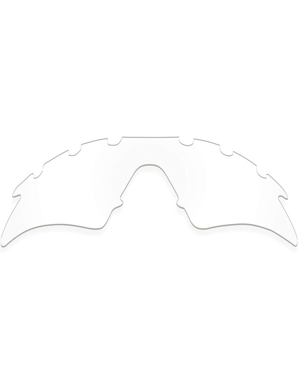 Sport Replacement M Frame Sweep Vented Sunglass - Multiple Options - High Intensity Clear - C118S4W6MCO $20.03