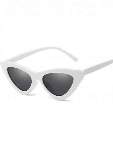 Oval Retro Cat Eye Sunglasses Women Brand Designer Vintage Sun Glasses Eyewear Oculos De Sol Feminino CJ9788 - CN19855XRY9 $1...