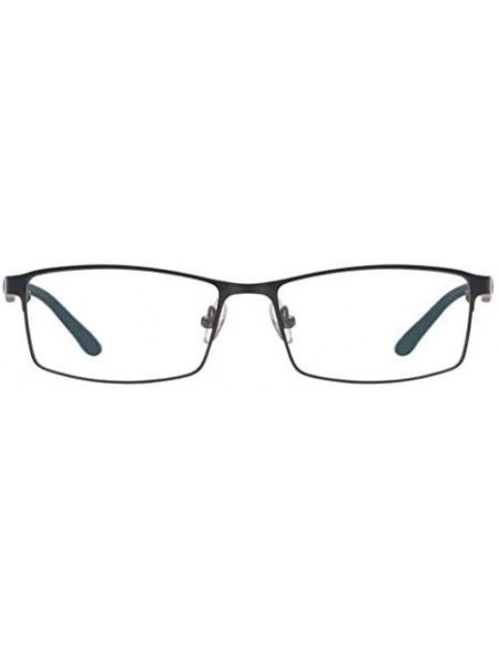 Aviator ALWAYSUVBlack Full Frame Clear Lens Business Glasses Frame - Grey - C818WMLMIE6 $11.06