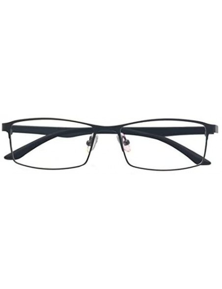 Aviator ALWAYSUVBlack Full Frame Clear Lens Business Glasses Frame - Grey - C818WMLMIE6 $11.06