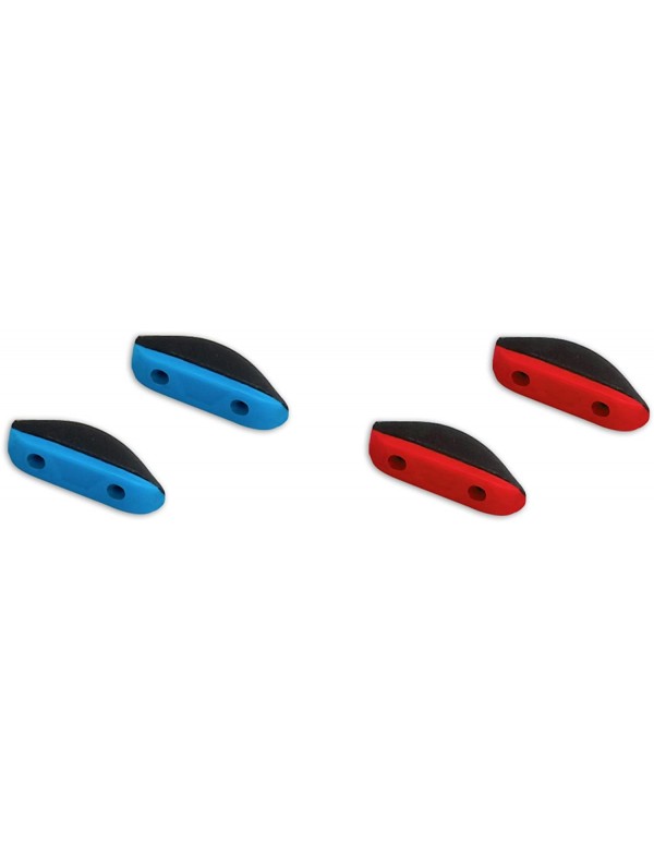 Goggle Replacement Nosepieces Accessory Crosslink Sky Blue&Red (Euro Fit) - CK18DRKLXKW $9.43