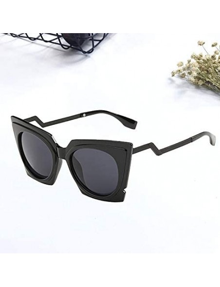 Oval Unisex Cat Eye Polarized Sunglasses Vintage Sun Glasses for Men Women Outdoor Activities Eyes Protection - Style2 - CP18...