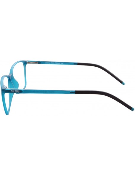 Square Customized Anti Blue light Photochromic Sunglasses Photosensitive Myopia Glasses-BSJS87 - C4 - C518E5D4RT5 $16.42