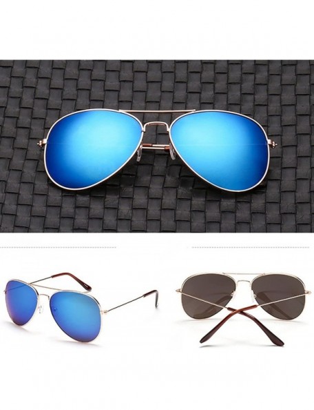 Oversized Women Men Sunglasses Retro Glasses Unisex Holiday Casual Fashion Vintage Oversize Metal Frame Gradient Eyewear - CI...