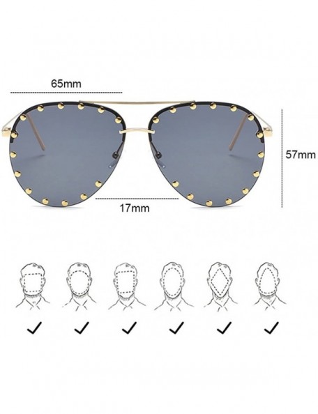 Sport Oversized Sunglasses for Men Women UV Protection for Driving Traveling - Brown - CL18DLZN995 $18.09