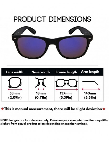 Wayfarer Wholesale 80's Retro Style Horned Rim Sunglasses Unisex Spring Hinge -12 Pack - C118IRLYAC6 $16.29