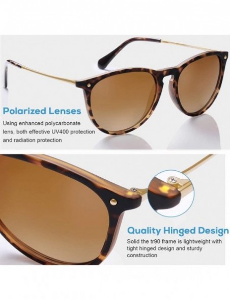 Oversized Vintage Polarized Sunglasses for Women UV400 Protection Driving Fishing Hiking Outdoors Glasses CA5100 - C218E8G483...