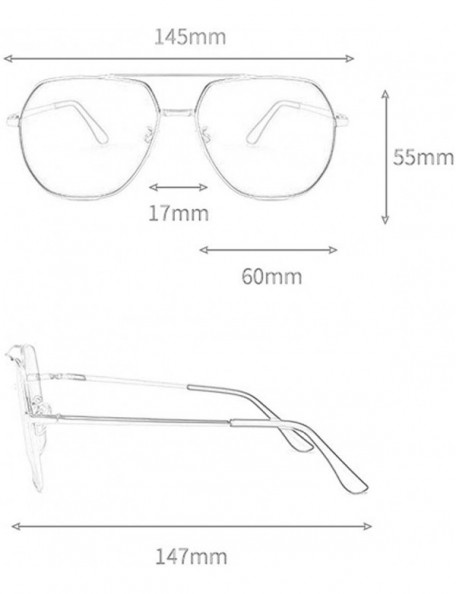 Round Sunglasses- UV Protection- Polarized Light- UV400 Protective Fashion Sunglasses - A4 - C3199UMYGAQ $28.84