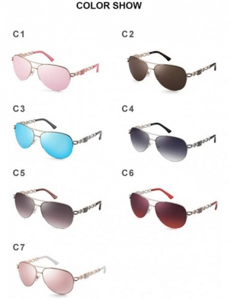 Aviator sunglasses ladies aviator fashion protection - CJ199MOXTHZ $21.58