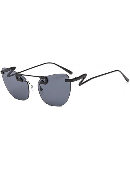 Aviator Fashion Sunglasses HD Marine Lens with Case Durable Frame UV Protection Driving Cycling Gift - Grey - C718LDDQ63X $16.71