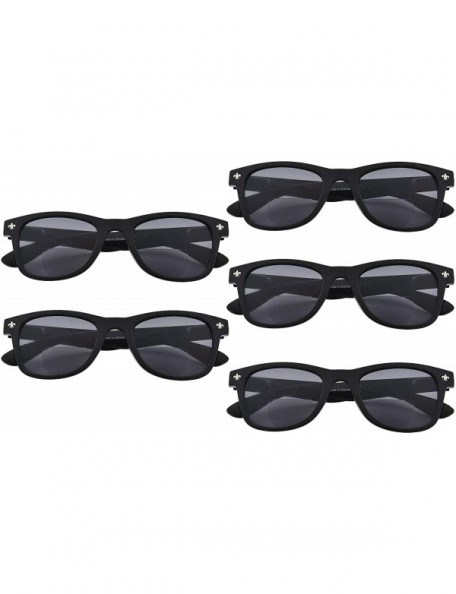 Round Classic Bifocal Sunglasses for Women 5 Pack - Sgs027 Black-5pc - C218WLKGYG7 $20.38