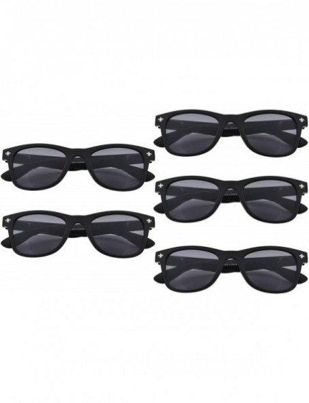 Round Classic Bifocal Sunglasses for Women 5 Pack - Sgs027 Black-5pc - C218WLKGYG7 $20.38