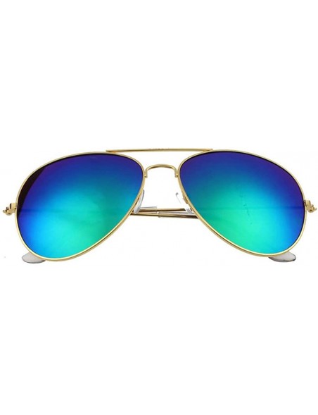 Oversized Classic Polarized Integrated Protectio - Gold Green - CZ18SYADL8M $7.92