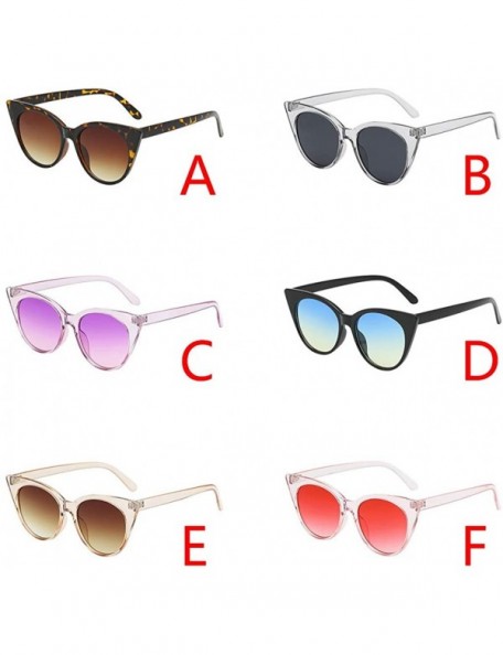 Square Fashion Women Smasll Frame Sunglasses Glasses Retro Style Radiation Protection Sunglasses - B - C018TQKERNT $7.04