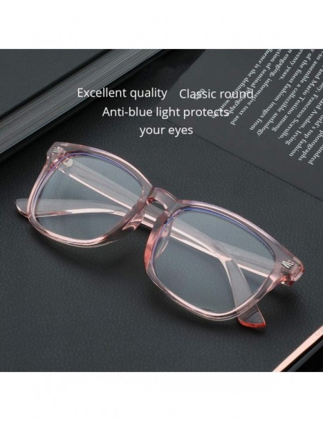 Aviator Various Blue Light Blocking Glasses Square Nerd Eyeglasses Frame Anti Blue Ray Computer Game Glasses - C1196IHZ2AC $1...