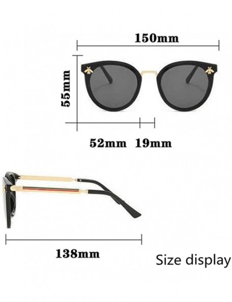 Round sunglasses-Fashion UV Protection sunglasses for Men Women vintage glasses retro sunglasses sunglasses round - H - CB190...