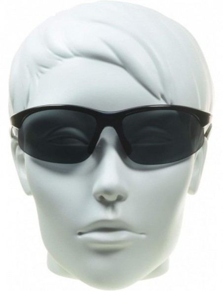 Wrap Bifocal Sunglasses Sports Outdoor Unisex - Black - CQ18045SA3Q $12.73