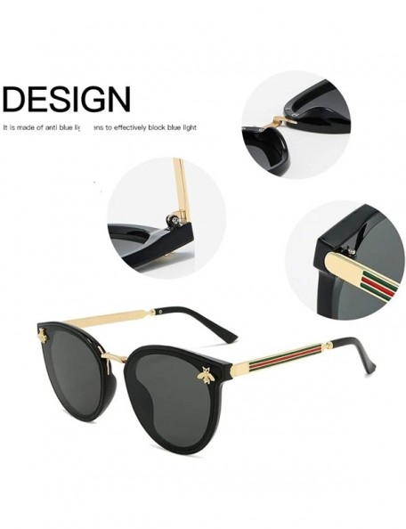 Round sunglasses-Fashion UV Protection sunglasses for Men Women vintage glasses retro sunglasses sunglasses round - H - CB190...