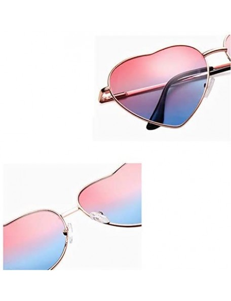 Oval Vintage Love Sunglasses Goggles for Women Men Retro Sun Glasses UV Protection - Style8 - CR18RNCRT82 $5.59