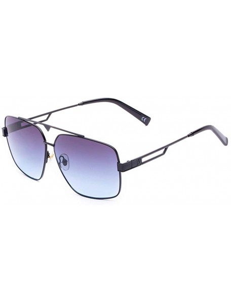 Square Unisex Fashion Square Lens Sunglasses Driving Sunglasses - Blue - CH18WQ3YDKG $9.58