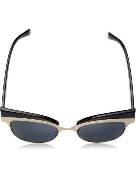 Rectangular Women's Reign Rectangular Sunglasses - Black - CW17YZ9QNUL $15.24