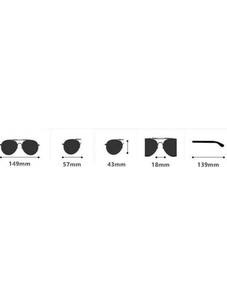 Square Sunglasses Fashion Square Sunglasses Unisex Sunshade Mirror - 2 - CQ1906D5DI5 $35.32