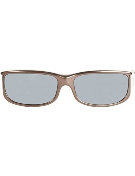 Square Jonathan Paul Euroka Small Polarized Over Sunglasses - Gun-metal - C311L452MSP $40.63
