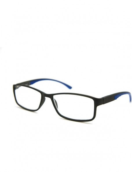 Rectangular Full-Rimless Flexie Reading double injection color Glasses NEW FULL-RIM - C81803MTTU6 $21.91