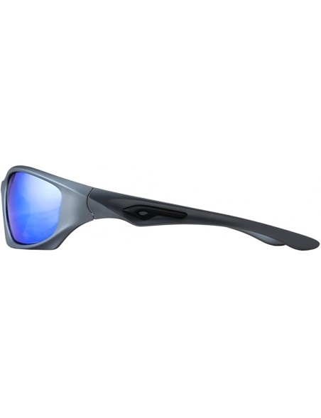 Wrap HZ Pro Premium Polarized Sunglasses - Matte Gun Metal Grey - C512O0YJE20 $15.11