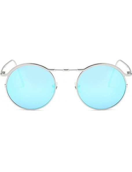 Rimless Sunglasses Vintage Oversized Glasses Eyewear - E - CN18QU8TKI8 $8.78