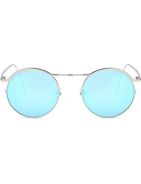 Rimless Sunglasses Vintage Oversized Glasses Eyewear - E - CN18QU8TKI8 $8.78