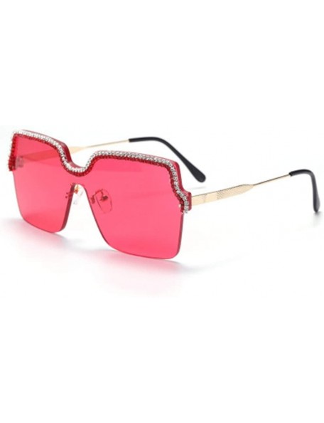 Sport Fashion Frameless Handmade Chain Sunglasses Ocean Piece Metal Frame Glasses - 4 - CE190QWMMLE $29.40