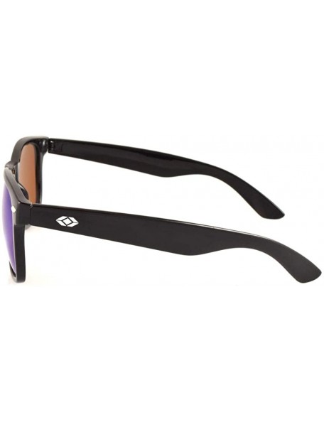 Rectangular Louisville Polarized Retro Men's & Women's Sunglasses - Green - CV12N9NI1RP $14.55