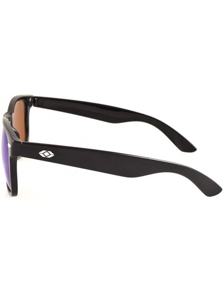 Rectangular Louisville Polarized Retro Men's & Women's Sunglasses - Green - CV12N9NI1RP $14.55