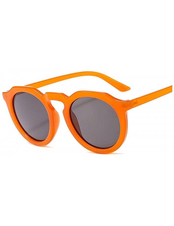 Wayfarer Fashion Sunglasses for Women Men Street Snap Wayfarer Nonpolarized UV Protection Glasses MLS3319 - Orange - CZ18SZX2...