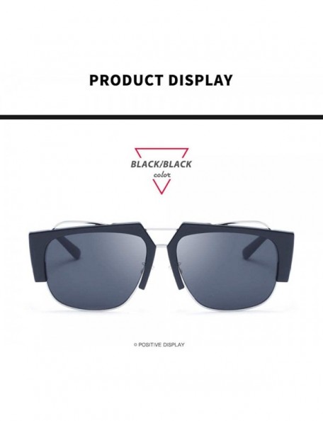 Goggle Fashion Universal Sunglasses Personality Creative High-End Sunglasses New Sunglasses - CR18X0CA74T $15.74