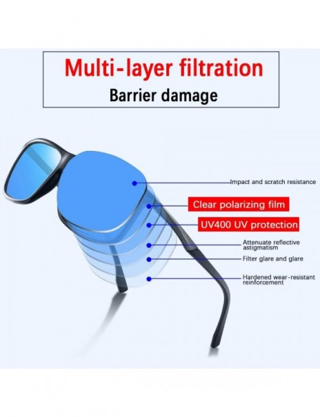 Sport Polarized Sports Sunglasses for Men - Driving Cycling Fishing Sunglasses Men Women Lightweight UV400 Protection - CE18O...