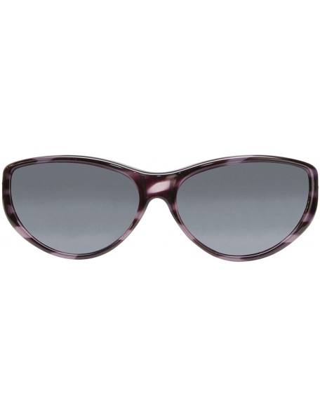 Wrap Polarized Fitover Sunglasses - Purple Cheetah - CS18E9Z9HZZ $60.35