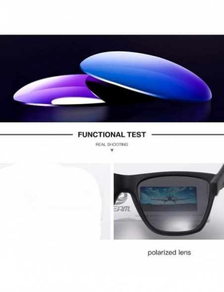 Aviator Unbreakable TR90 Polarized Men Ultra Light Design Sun Glasses Driving Car C2 - C5 - CV18Y3OC0YR $19.51