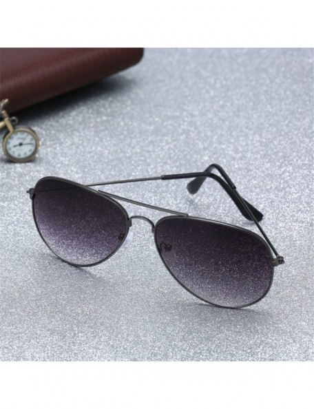 Oversized Women Retro Polarized Sunglasses UV Protection Mirrored Lens Oversized Eyewear - 3 - CW18DRLMAR0 $10.47