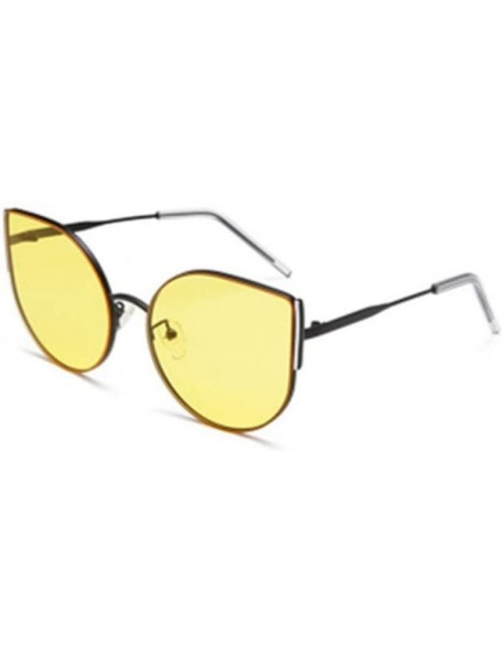 Sport Large Frame Ladies Sunglasses Personality Fashion Sun Visor Mirror Decorative Mirror - 2 - CA190R664X3 $59.57