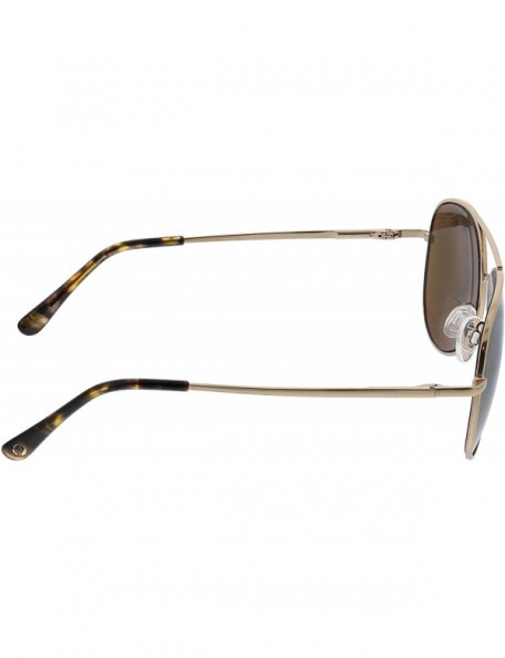 Aviator Heat Wave Bifocal Aviator Reading Sunglasses- Gold- 56 mm + 2.5 - CD19652YZND $29.52
