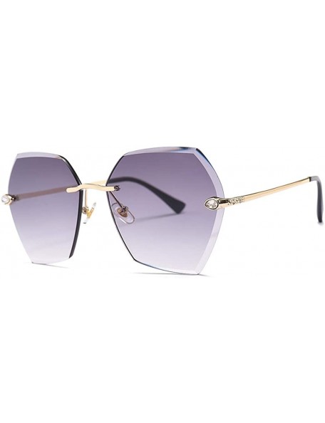 Cat Eye Polarized Sunglasses Protection Personality Decoration - CW18R5ILTD7 $24.83
