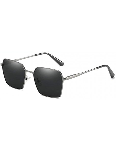 Square 2019 Men's Polarized Myopia Sunglasses 0 to - 600 Reduced Beam - Men's Square Driving Myopia Polarized Sunglasses - CD...