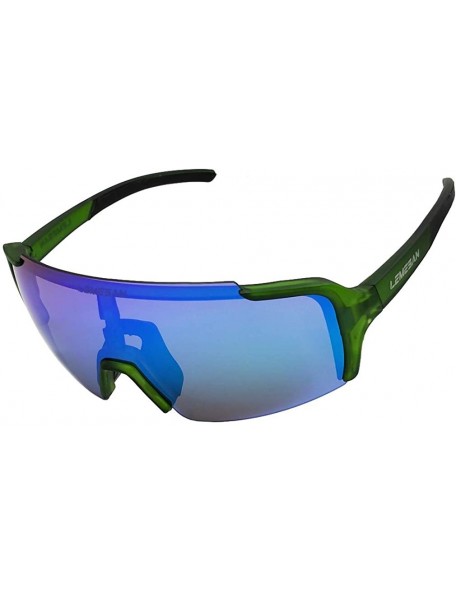 Sport Polarized Sports Sunglasses Cycling Glasses Baseball Running Fishing Driving - 06green(bluelens) - C318XOMD9ZZ $18.00