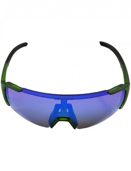 Sport Polarized Sports Sunglasses Cycling Glasses Baseball Running Fishing Driving - 06green(bluelens) - C318XOMD9ZZ $18.00