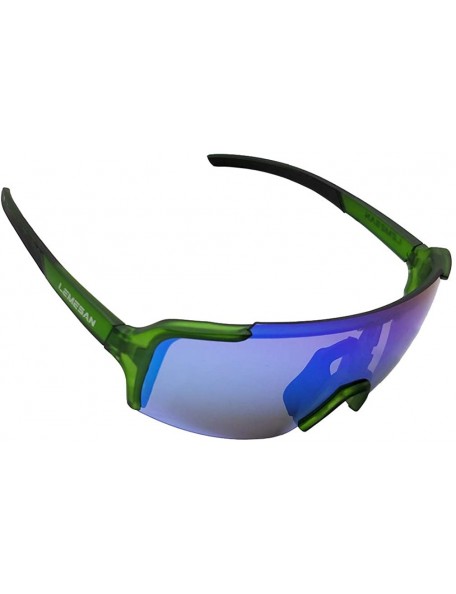 Sport Polarized Sports Sunglasses Cycling Glasses Baseball Running Fishing Driving - 06green(bluelens) - C318XOMD9ZZ $18.00