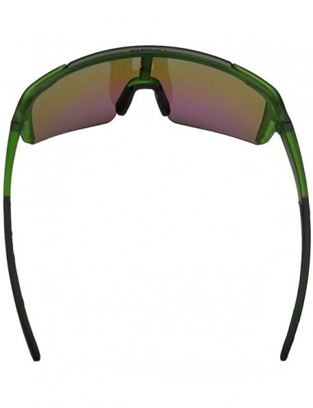 Sport Polarized Sports Sunglasses Cycling Glasses Baseball Running Fishing Driving - 06green(bluelens) - C318XOMD9ZZ $18.00