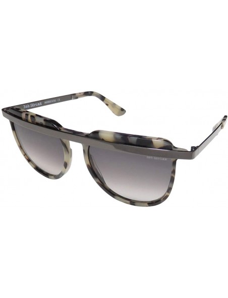 Aviator Steve Womens/Ladies Aviator Full-rim Gradient Lenses Sunglasses/Shades - Grey Havana Black - CR12OBJI0UO $55.13